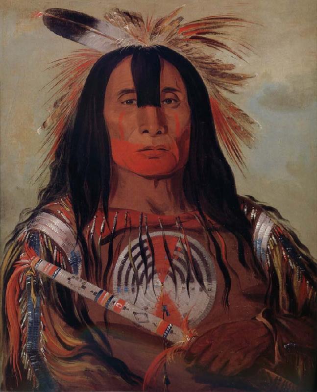 George Catlin Stu-mick-o-sucks,Buffalo Bull-s Back Fat,Head Chief,Blood Tribe